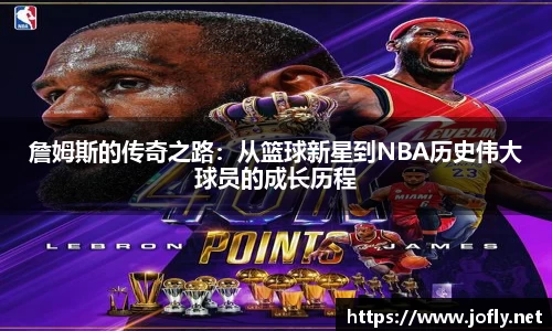 詹姆斯的传奇之路：从篮球新星到NBA历史伟大球员的成长历程